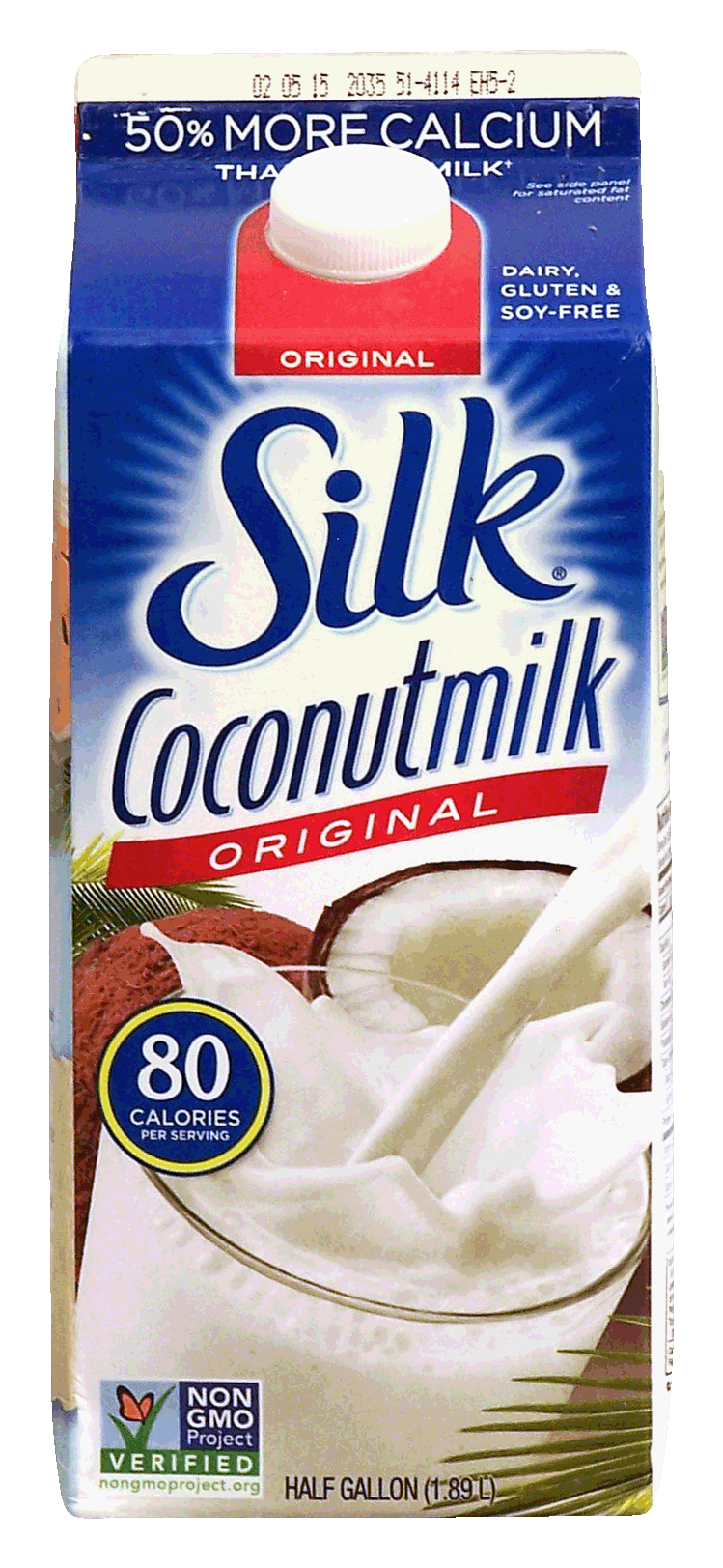 Silk  original coconut milk, dairy, gluten & soy-free Full-Size Picture